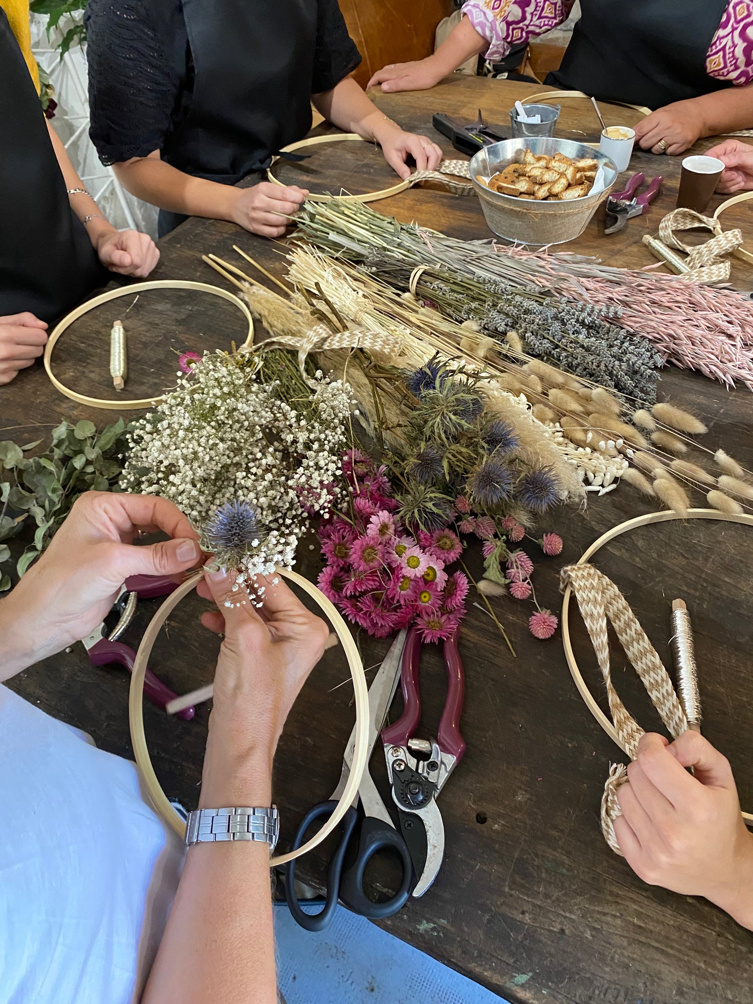 Photo d'un Atelier d'Art Floral chez Bettina